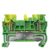 КЛЕММА PE ПРУЖИННОЕ ПОДСОЕДИНЕНИЕ: 0.14 - 1.5 MM2, ШИРИНА: 4.2MM, ЗЕЛЕНО-ЖЕЛТАЯ Siemens 8WH2000-0CE07