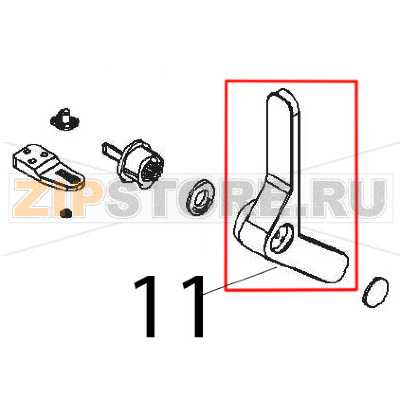 Maniglia Angelo Po FX101G2 Maniglia Angelo Po FX101G2Запчасть на деталировке под номером: 11