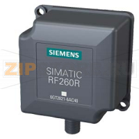 Считыватель RF260R без антенны, RS 422  IP 67,       -25 до +70 C,75 X 75 X 40 мм, со встроенной антенной. Siemens 6GT2821-6AC10