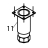 Pata regulable Fagor FI-160