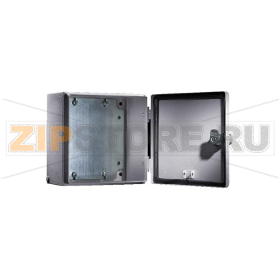 Корпус 150x150x80 мм, стальной, серый, 1 шт Rittal 1551.500 