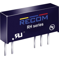 Преобразователь DC/DC, печатный монтаж, 5 В/DC, 15 В/DC, -15 В/DC, 33 mA Recom RH-0515D