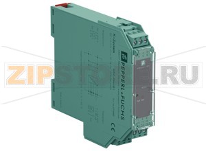 Релейный модуль Relay Module KFD0-RSH-1.1E.1 Pepperl+Fuchs General specificationsSignal typeDigital OutputFunctional safety related parametersSafety Integrity Level (SIL)SIL 3SupplyRated voltageloop poweredPower dissipation< 1.5 WPower consumption< 1.5 WInputConnection sidecontrol sideConnectionInput terminals 7, 8  test input terminals 9, 10, 11, 12Pulse/Pause ratio150 ms / 150 msSignal level0-signal: -5 ... 5 V 1-signal: 19 ... 26.5 VRated current0-signal: typ. 1.6 mA at 1.5 V typ. 8 mA at 3 V (maximum leakage current DO card) 1-signal: &ge 36 mA (minmum load current DO card)OutputConnection sidecontrol sideConnectionterminals 2, 3Contact loading253 V AC/5 A/cos &phi 0.7 30 V DC/5 A resistive load 253 V AC / 1/2 HPMinimum switch current10 mA / 24 V DCEnergized/De-energized delay150 ms / 150 msMechanical life5 x 106 switching cyclesTransfer characteristicsSwitching frequency< 3 HzIndicators/settingsDisplay elementsLEDsLabelingspace for labeling at the frontDirective conformityElectromagnetic compatibilityDirective 2014/30/EUEN 61326-1:2013 (industrial locations)Low voltageDirective 2014/35/EUEN 61010-1:2010ConformityElectromagnetic compatibilityNE 21:2012Degree of protectionIEC 60529:2013Ambient conditionsAmbient temperature-20 ... 60 °C (-4 ... 140 °F) Observe the temperature range limited by derating, see section derating.Mechanical specificationsDegree of protectionIP20Connectionscrew terminalsMassapprox. 120 gDimensions20 x 119 x 115 mm (0.8 x 4.7 x 4.5 inch) , housing type B2Mountingon 35 mm DIN mounting rail acc. to EN 60715:2001Data for application in connection with hazardous areasCertificatePF 15 CERT 3933 XMarking II 3G Ex nC ec IIC T4 Gc [device in zone 2]Directive conformityDirective 2014/34/EUEN 60079-0:2012+A11:2013 , EN 60079-7:2015 , EN 60079-15:2010International approvalsUL approvalE106378