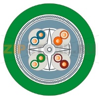 SIMATIC NET,  IE FC TP СТАНДАРТНЫЙ КАБЕЛЬ GP 4X2, ВИТАЯ ПАРА CAT6 ДЛЯ ПОДКЛЮЧЕНИЯ К IE FC RJ45 РАЗЪЁМУ 4X2, AWG24, ПРОДАЖА ПО МЕТРАЖУ, МАКСИМАЛЬНАЯ ДЛИНА ПОСТАВКИ: 1000 M, МИНИМАЛЬНАЯ: 20 M Siemens 6XV1878-2A