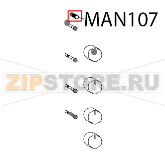 Knob Gierre FEV 166M Knob Gierre FEV 166MЗапчасть на деталировке под номером: MAN107