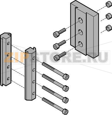 Комплект переходников Festo HMSV-37 