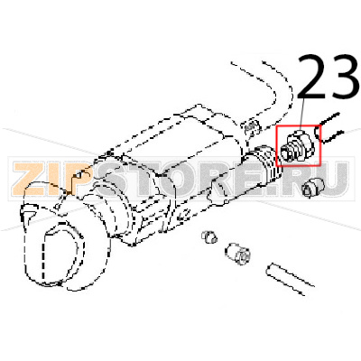 Serrabicono F §: 10 Angelo Po 1G1FA0G Serrabicono F §: 10 Angelo Po 1G1FA0GЗапчасть на деталировке под номером: 23