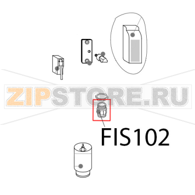 Cable guide Gierre FEV 64M Cable guide Gierre FEV 64MЗапчасть на деталировке под номером: FIS102