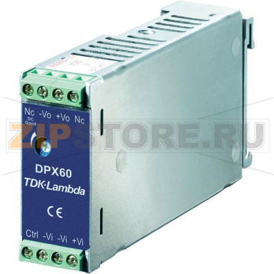 Блок питания DC/DC на DIN-рейку 5 В/DC, 12 А, 60 Вт TDK-Lambda DPX-60-24S-05 