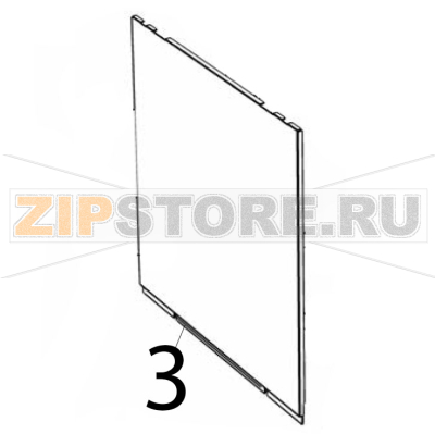 Pann. lat. DX-SX Silanos NE1300 Pann. lat. DX-SX Silanos NE1300Запчасть на деталировке под номером: 3