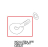 Inox lateral grid eyelet support Unox XF 090P