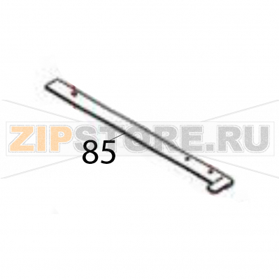 Tray guide (tray) Sato SG112-ex Tray guide (tray) Sato SG112-exЗапчасть на деталировке под номером: 85Название запчасти на английском языке: Tray guide (tray) Sato SG112-ex.