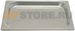 СЛИВНОЙ ЛОТОК ИЗ НЕРЖ. СТАЛИ GN 1/2 325X265XH20 ММ 