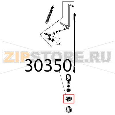 Fissacavo con viti Angelo Po KD130EAT Fissacavo con viti Angelo Po KD130EATЗапчасть на деталировке под номером: 30350
