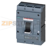 circuit breaker 3VA6 UL frame 800 breaking capacity class  M 35kA @ 480 V 3-pole, line protection ETU320, LI, In=600A overload protection Ir=240A ...600A short circuit protection Ii=1,5...12 x In Siemens 3VA6560-5HL32-2AA0