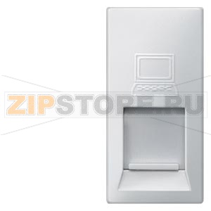 DELTA M-SYSTEM  АЛЮМИНИЕВЫЙ МЕТАЛЛИК МОДУЛЬНАЯ JACK РОЗЕТКА CAT5 RJ45 8/8 С ВЫКЛЮЧАТЕЛЕМ Siemens 5TG9874-2AM 