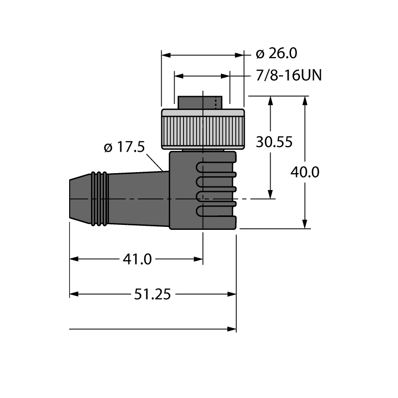 Кабель Turck WSM WKM 5723-10M 
