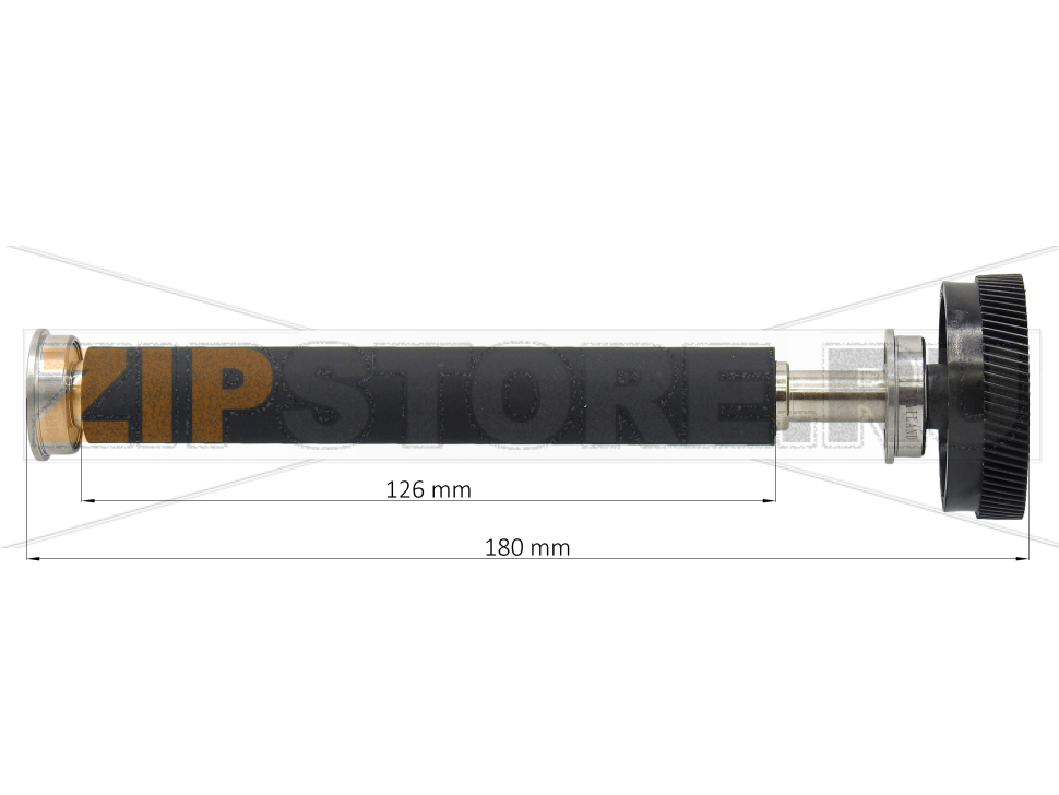 Резиновый ролик нижний в сборе Datamax H-4606 Резиновый вал (валик) нижний в сборе Datamax H-4606Запчасть на сборочном чертеже под номером: 1Название запчасти Datamax на английском языке: (2/PK), Assy, Platen Roll, Lower, H4 