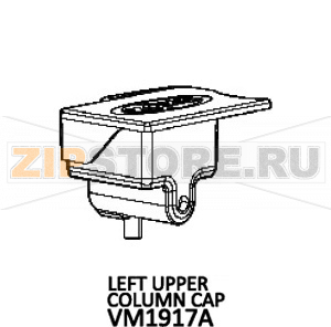 Left upper column cap Unox XFT 195 Left upper column cap Unox XFT 195Запчасть на деталировке под номером: 10Название запчасти на английском языке: Left upper column cap Unox XFT 195