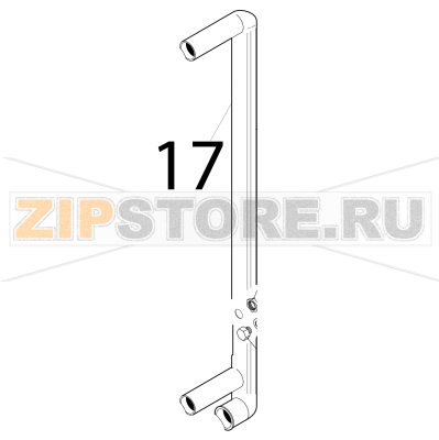 Upper outlet pipe Silanos N700 PS Upper outlet pipe Silanos N700 PSЗапчасть на деталировке под номером: 17