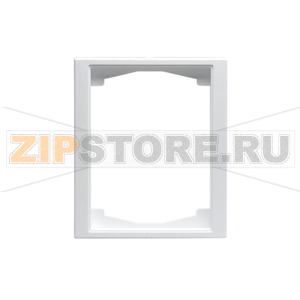 Рамка одноместная, 100 мм, белая ABB 2TKA000279G1 