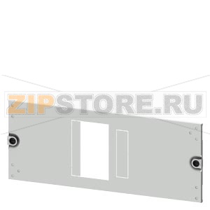 SIVACON S4 Masking frame SENTRON 3VA 3VA23 (up to 400 A) 3VA24 (up to 630 A) 3-pole Mounting position horizontal Fixed mounting, Plug-in socket Number of switches 1 Height 200 mm Width 600 mm Siemens 8PQ2020-6BA41 