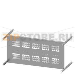 SIVACON S4 EBS SENTRON 3VA 3VA10 (100 A) 4-pole Upright mounting position Fixed mounting, Plug-in socket Number of switches 5 Height 350 mm Width 800 mm Branch height 350, 450mm Siemens 8PQ6000-8BA48 