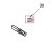 Set Screw, 10−24 X 1/4" KitchenAid KSM103