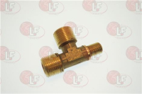 RACCORDO A T ø 3/8M x 3/8M x 1/8M