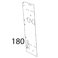 Supporto impiano idrico doppio Unox XVC 1005EP