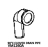 90°C Curved drain pipe Unox XV 593