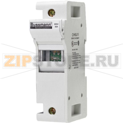 Держатель предохранителя, 60 A, AC 600 В, DC 600 В, 200 кА, 40x83x125 мм Eaton 60AJ MODULAR FUS 