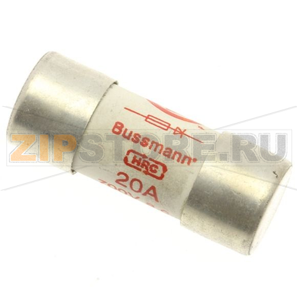 Предохранитель, 20 A, AC 700 В, 200 кА, 22x58 мм, aR, UL Eaton 20AMP 700V ac 22x58MM FERRULE 