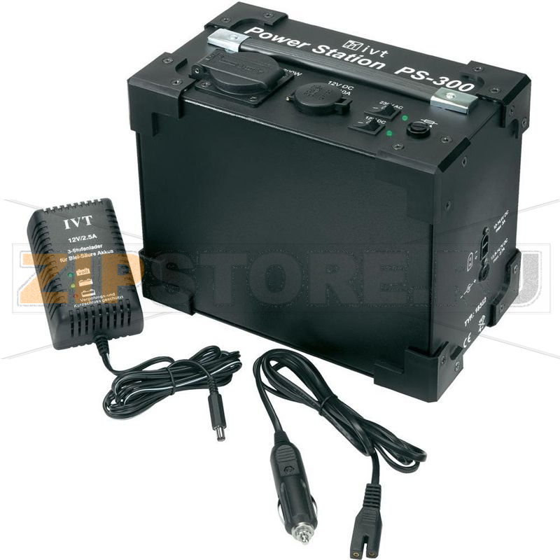 Инвертор 300 Вт, 230 В/AC, 12 В/DC, USВ IVT PS-300 