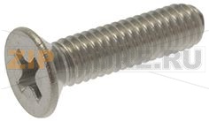 ВИНТ С ПОТАЙНОЙ ГОЛОВКОЙ ПЛОСКОЙ M4X16 