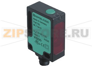 Рефлекторный датчик Retroreflective sensor ML7-54-G-3349 Pepperl+Fuchs Описание оборудованияRetroreflective sensor for standard applications, miniature design, clear object detection, front optical face, 7.6&nbspm detection range, red light, dark on, NPN output, M8 plug