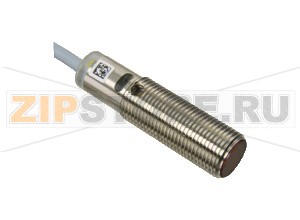 Диффузный датчик Diffuse mode sensor  OBD300-12GM40-E5 Pepperl+Fuchs Описание оборудованияDiffuse mode sensor, M12 threaded housing design, metal housing, front optical face, 300&nbspmm detection range, red light, light/dark on, 1 PNP output, fixed cable