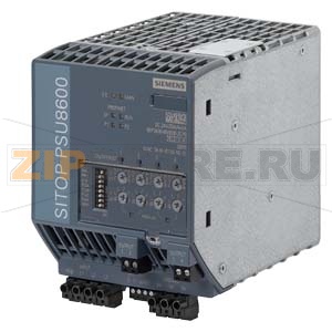SITOP, стабилизированный блок питания PSU8600 20A/4X 5A PN, вход: 3х-фазный  ~400-500 В, выход: =24 В/20 A/4X 5 A, с интерфейсом PN/IE Siemens 6EP3436-8MB00-2CY0 