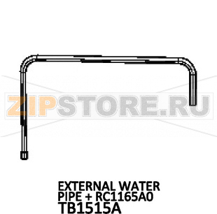 External water pipe + RC1165A0 Unox XBC 405E External water pipe + RC1165A0 Unox XBC 405EЗапчасть на деталировке под номером: 74Название запчасти на английском языке: External water pipe + RC1165A0 Unox XBC 405E