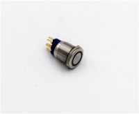 230 VAC red illuminated ring M22 circula