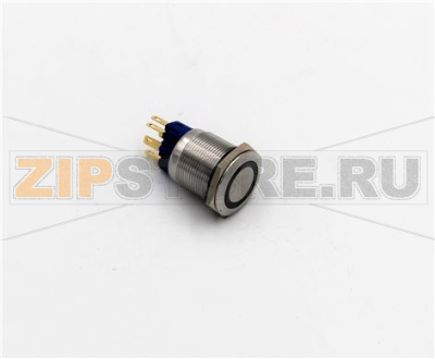 230 VAC red illuminated ring M22 circula 