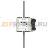 Предохранитель, 700 A, AC 690 В, 200 кА, size 1, 53x69x136 мм, aR, IEC UL Eaton FUSE 700A 690V