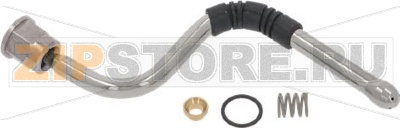 ПАРОВАЯ ТРУБКА В СБОРЕ НЕРЖ. СТАЛЬ Ø10ММ 