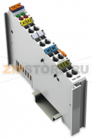 2-канальный аналоговый выход; 0 - 10 В пост.тока; 10 бит; 100 мВт/ 24 В; светло-серые Wago 750-560