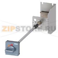 дверного поворотного привода для сложных условий эксплуатации для автоматических выключателей типоразмер S00/S0 рукоятка серая Siemens 3RV2926-3B