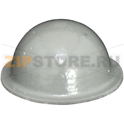 Ножка приборная 19х9.5 мм, клейкая, серая, 1 шт Toolcraft PD2190G 
