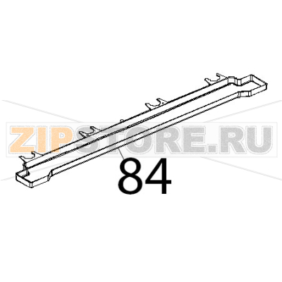 Cassetto raccogligocce Unox XBC 404 Cassetto raccogligocce Unox XBC 404Запчасть на деталировке под номером: 84