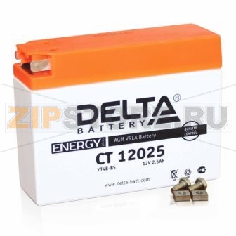 Delta CT 12025 Герметизированный, необслуживаемый аккумулятор Delta CT 12025Напряжение - 12В; Емкость - 2,5Ач;Габариты: 115х50х86, Вес: 0,73 кгТехнология аккумулятора: AGM VRLA Battery