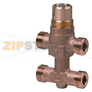 VMP45.15-2.5 - 3-ходовые седельные клапаны с байпассом, PN16,  DN15, kvs 2.5 Siemens VMP45.15-2.5 
