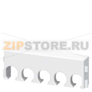 Защитная крышка клемм для 3RU21 на стороне ввода питания (присоеднинение &quot;контактор-реле&quot;), типоразмер S00, главная цепь: подключение кабелей с кольцевыми кабельными наконечниками Siemens 3RU2916-3BJ21 